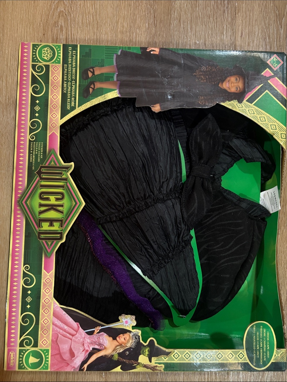 Wicked Black Kids Costume Dress-Up Set